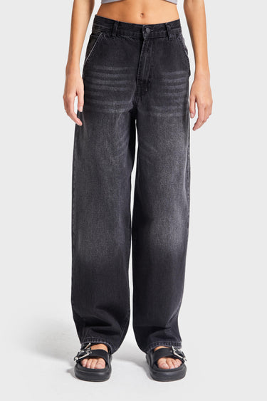 NORA Skater Mid Rise Jeans - Stone