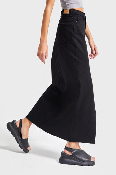 Midi Denim Skirt