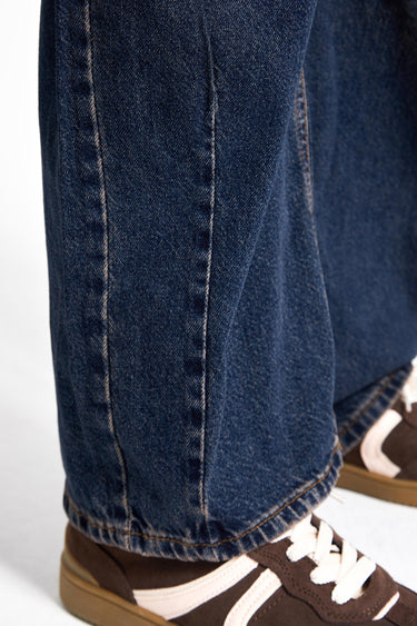 LUNA Baggy Mid Rise Jeans - Eclipse