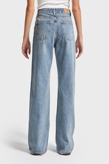 EMMA Straight High Rise Jeans - Cornflower