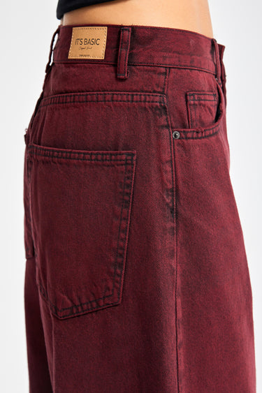 Skater Mid Rise Jeans