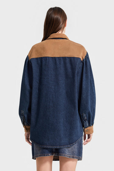 Oversized Denim Shirt