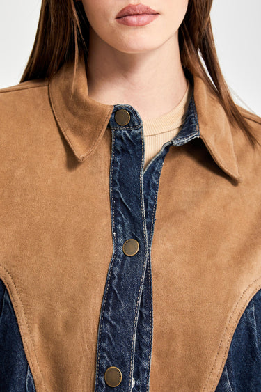 Oversized Denim Shirt