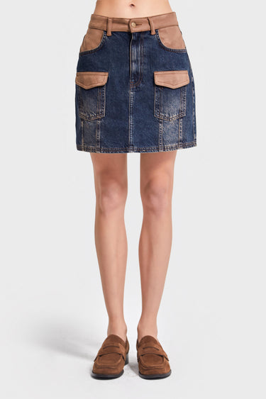 Mini Denim Skirt