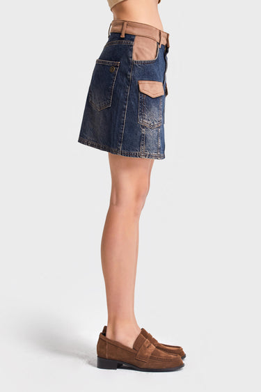 Mini Denim Skirt