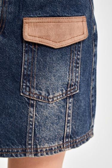 Mini Denim Skirt