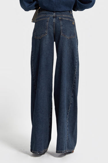 Palazzo Mid Rise Jeans