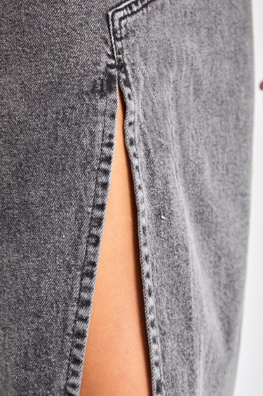 Midi Denim Skirt