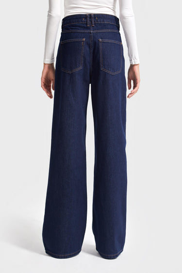 Wide High Rise Jeans
