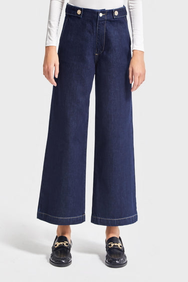 Wide High Rise Jeans
