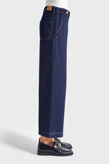 Wide High Rise Jeans