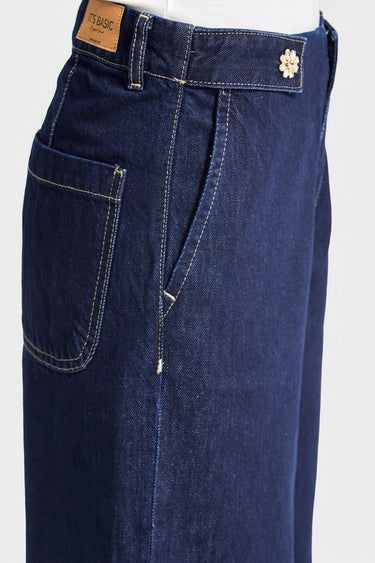 Wide High Rise Jeans