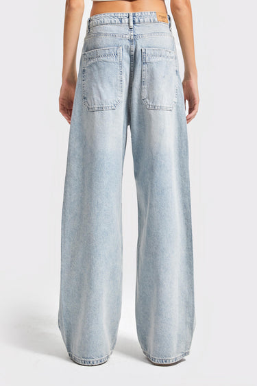 Baggy Mid Rise Jeans