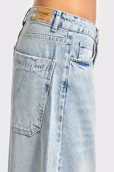 Baggy Mid Rise Jeans