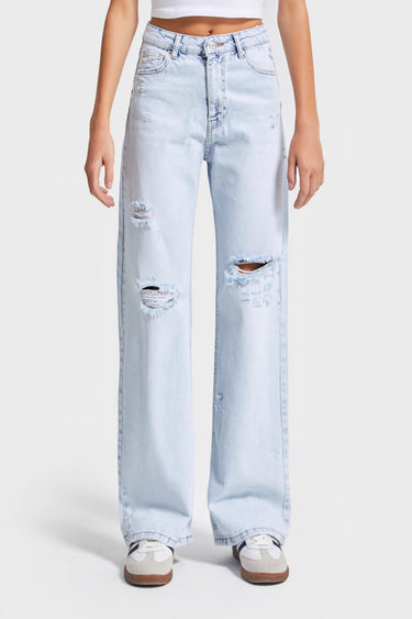 Straight High Rise Jeans