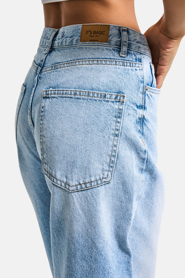 IVY Skater Mid Rise Jeans - Sky