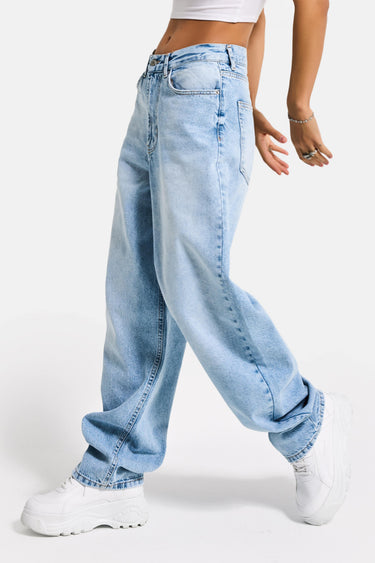 IVY Skater Mid Rise Jeans - Sky