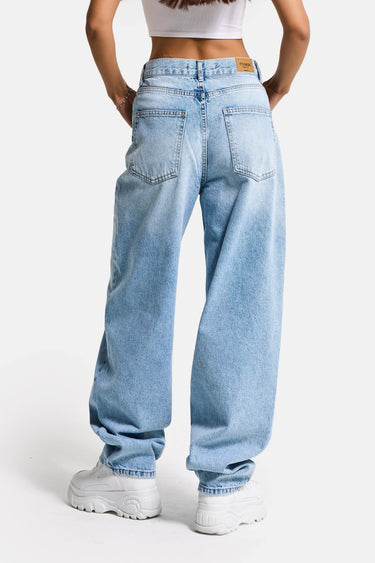 IVY Skater Mid Rise Jeans - Sky
