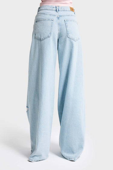 PALAZZO MID RISE JEANS