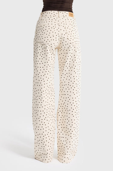 POLKA LOOSE MID RISE JEANS