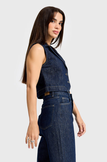 DENIM WAISTCOAT