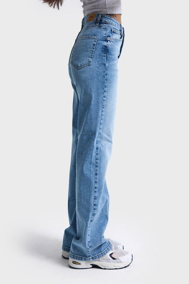STRETCH MID RISE JEANS