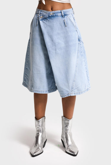 CROSS BAGGY BERMUDA  SHORT
