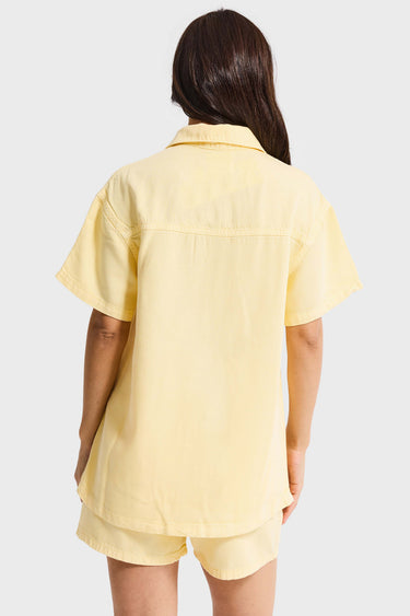 DENIM SHIRT - LEMON