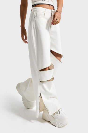 BAGGY HIGH RISE JEANS