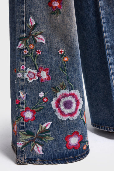 WILDFLOWER PALAZZO MID RISE JEANS