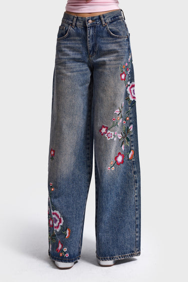 WILDFLOWER PALAZZO MID RISE JEANS