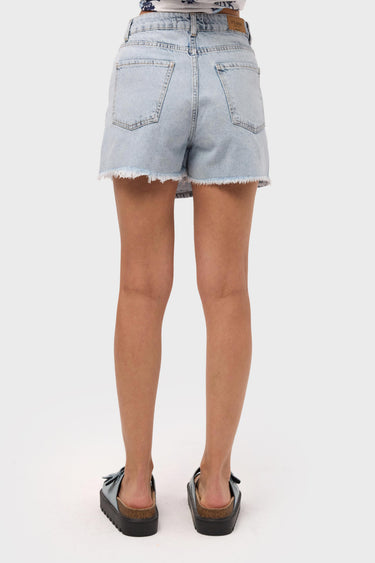 MINI DENIM SKORT - ICE