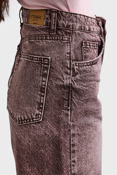Mini Denim Short -  Copper