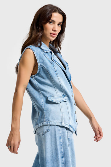 DENIM WAISTCOAT
