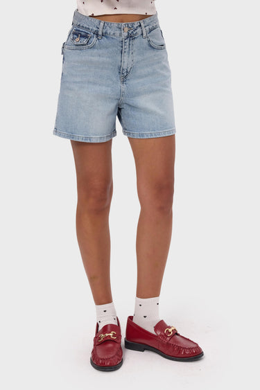 MOM DENIM SHORT