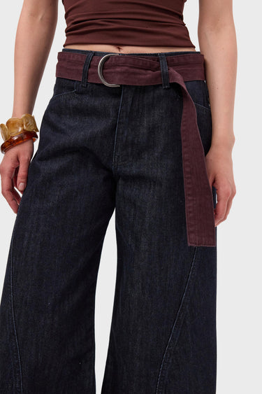 BARREL BALLOON MID RISE JEANS
