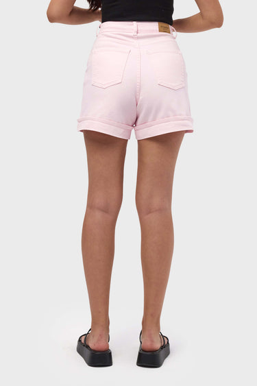 MINI DENIM SHORT - BLUSH