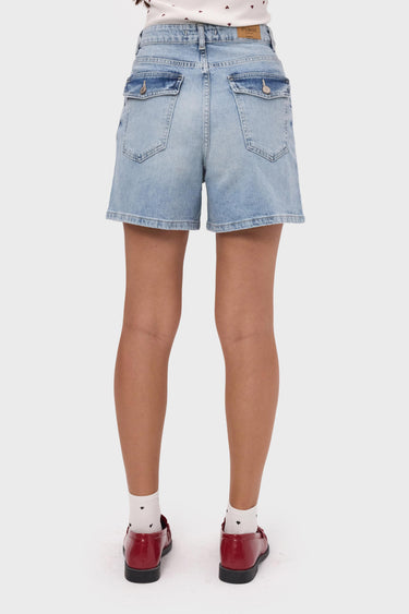 MOM DENIM SHORT