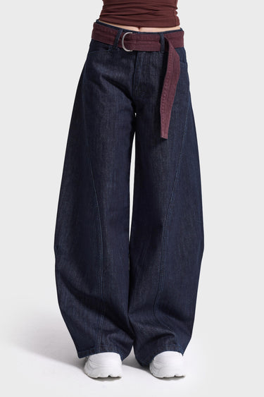 BARREL BALLOON MID RISE JEANS