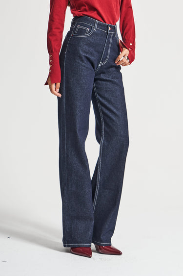 Straight High Rise Jeans