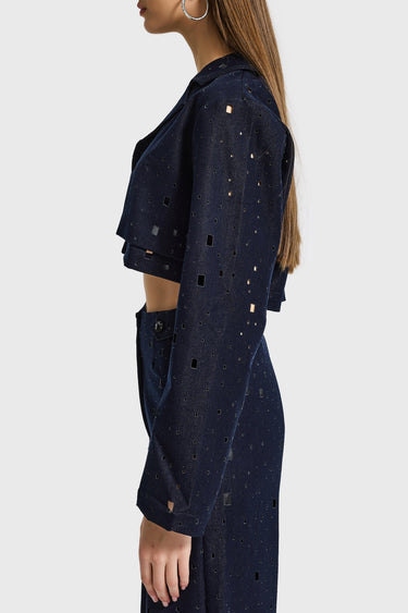 Cropped Denim Jacket