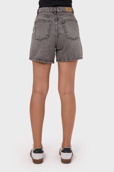 MINI DENIM SHORT - SLATE