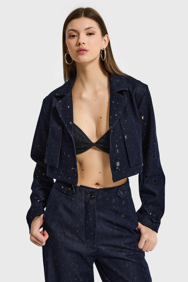 Cropped Denim Jacket