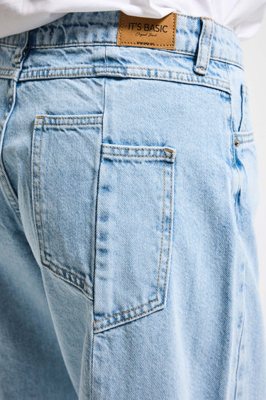 BARREL MID RISE JEANS