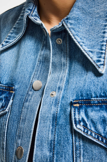 DENIM OVERSHIRT