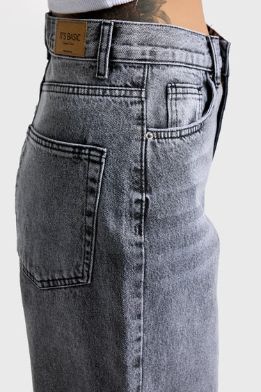 IVY Skater Mid Rise Jeans - Stone