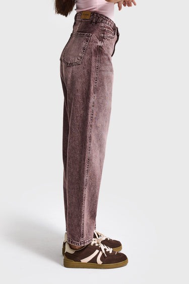 JUNE RELAXED MID RISE JEANS -  COPPER