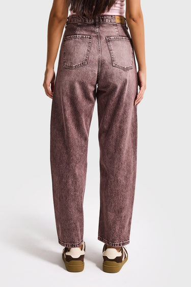 JUNE RELAXED MID RISE JEANS -  COPPER