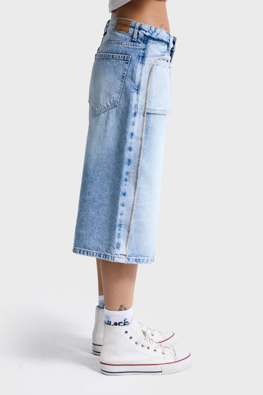 SUPER BAGGY BERMUDA DENIM SHORT