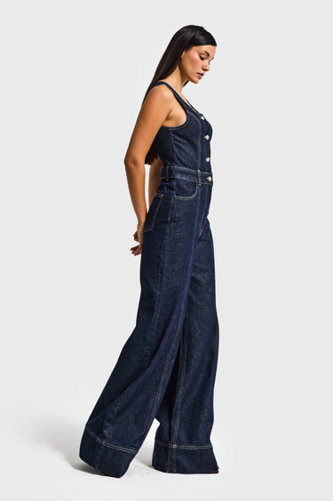 DENIM JUMPSUIT